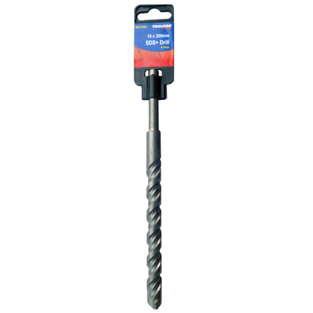 SDS Plus Masonry Drill Bit 16mm x 200mm Hammer Toolpak 